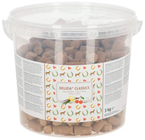 Smakołyki dla konia Delizia Classic, wanilia/ czereśnia 3 kg, Kerbl