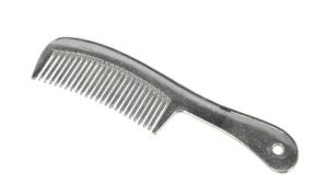 Grzebień z rączką do grzywy, aluminiowy, 20 cm, blister, Covalliero