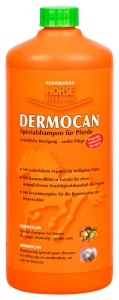 Szampon dla konia Dermocan, oczyszczający, 1000 ml, Pharmakas Horse Fitform