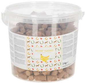 Smakołyki dla konia Delizia Classic, banan, 3 kg, Kerbl