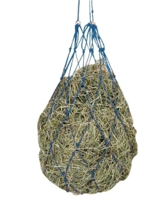 Siatka na siano dla konia, niebieski, oczko 10 cm, Kerbl