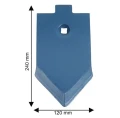 Redliczka 230x120x10 mm płaska, 1-otw. pasująca do Lemken Mølbro