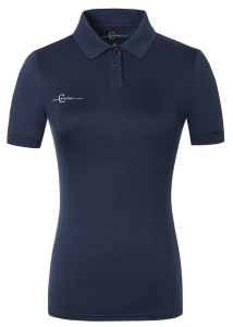 Koszulka jeździecka Polo, damska, granatowy, roz. S, Covalliero
