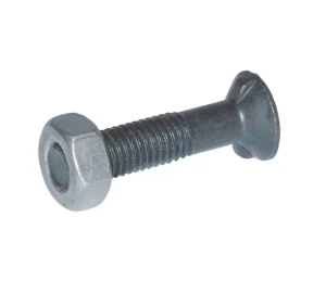 12352N Śruba płużna 2-noskowa DIN11014 M12x35 mm kl. 8.8 z nakrętką