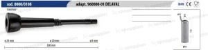 Guma strzykowa typ Alfa Laval 96000001, ósemka", 8 mm, 4szt., Spaggiari"