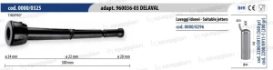Guma strzykowa typ Alfa Laval 960036 Anatomic, 20 mm, 4szt., Spaggiari