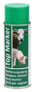 Spray do znakowania zwierząt, TopMarker 500 ml, zielony,Kerbl