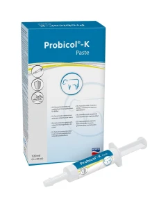 Pasta ograniczająca występowanie biegunek, wsparcie odporności u cieląt, Probicol-K®, 6x20ml, Agroch