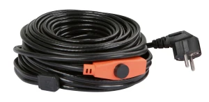 Kabel grzewczy do rur z termostatem, 49 m, 784 W, Kerbl