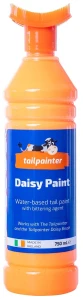 Farba wykrywająca ruje Daisy z pędzlem, pomarańczowa, 750 ml, Kerbl