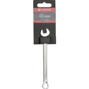 Klucz płasko-oczkowy, 9 mm, Kramp