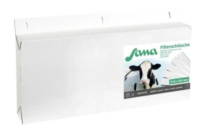 Filtr rurowy do mleka Sana, szyty, 610 x95 mm, 75 gr, 200 szt., Kerbl