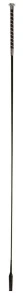 Bat ujeżdzeniowy, z kryształkami, czarny, 120 cm, Covalliero