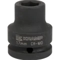 Klucz nasadowy udarowy 6-kt. 3/4", 17mm