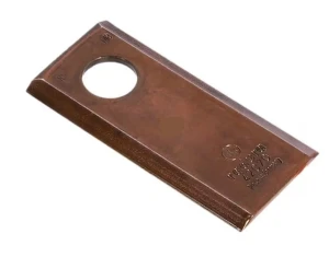 Nożyk kosiarki rotacyjnej lewy/prawy 94x40x4 mm otwór Ø 19 mm okrągły pasuje do Fella 25 szt.