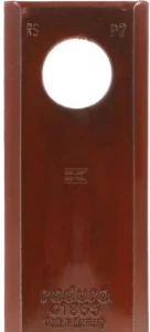 Nożyk kosiarki rotacyjnej lewy/prawy 96x40x3 mm otwór Ø 19 mm okrągły pasuje do Deutz Fahr/Fella/Claas/Krone/Kuhn/Niemeyer/Pöttinger/PZ 25 szt.
