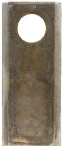 Nożyk kosiarki rotacyjnej lewy/prawy 98x40x3 mm otwór Ø 19 mm okrągły pasuje do Galfre/Kidd 25 szt.
