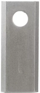 Nożyk kosiarki rotacyjnej lewy/prawy 114x48x4 mm otwór Ø 19 mm okrągły pasuje do Kongskilde JF/Stoll 25 szt.