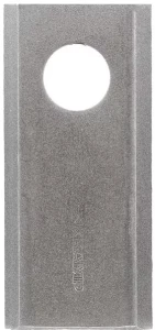 Nożyk kosiarki rotacyjnej lewy/prawy 105x47x3 mm otwór Ø 21 mm okrągły pasuje do PZ/Mentor 25 szt.