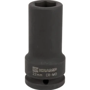 Klucz nasadowy udarowy przedłużany 6-kt. 3/4", 22 mm