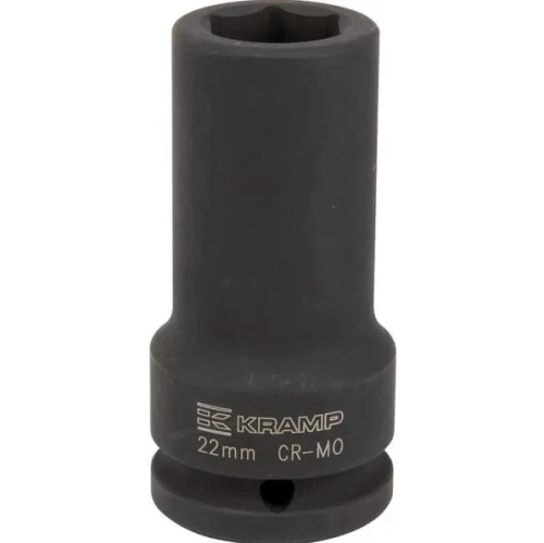 Klucz nasadowy udarowy przedłużany 6-kt. 3/4", 22 mm