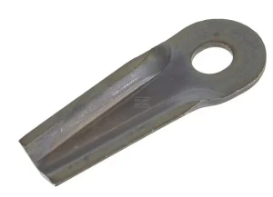 Nożyk kosiarki rotacyjnej lewy/prawy 129x50x4 mm owalny otwór 20.5x18.5 mm pasuje do Kuhn/John Deere 25 szt.