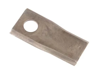 Nożyk kosiarki rotacyjnej lewy 105x48x4.3 mm otwór Ø 20 mm okrągły pasuje do Kuhn 25 szt.