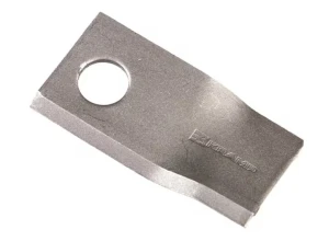 Nożyk kosiarki rotacyjnej lewy 94x48x3 mm otwór Ø 19 mm okrągły pasuje do Claas 25 szt.