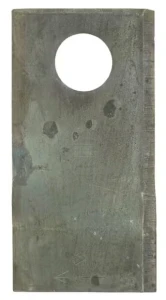 Nożyk kosiarki rotacyjnej prawy 94x48x3 mm otwór Ø 19 mm okrągły pasuje do Claas 25 szt.