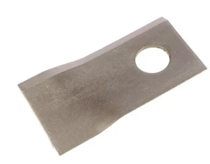 Nożyk kosiarki rotacyjnej lewy 96x48x3 mm otwór Ø 19 mm okrągły pasuje do Pöttinger 25 szt.