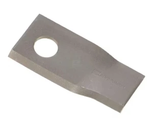 Nożyk kosiarki rotacyjnej lewy 100x48x3 mm otwór Ø 19 mm okrągły pasuje do Pöttinger/Niemeyer 25 szt.