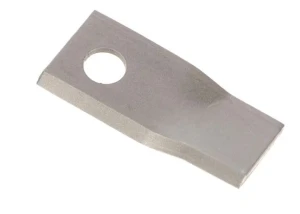 Nożyk kosiarki rotacyjnej lewy 105x48x4 mm otwór Ø 19 mm okrągły pasuje do Claas 25 szt.