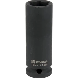 Klucz nasadowy udarowy przedłużany 6-kt. 1/2", 19 mm  