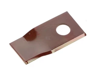 Nożyk kosiarki rotacyjnej prawy 93x47x3 mm otwór Ø 19 mm okrągły pasuje do Krone 25 szt.