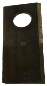 Nożyk kosiarki lewy 94 x 40 x 3mm gat Ø 19mm Kramp