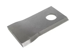 Nożyk kosiarki rotacyjnej lewy 98x48x4 mm otwór Ø 19 mm okrągły pasuje do Fella/Fortschritt 25 szt.