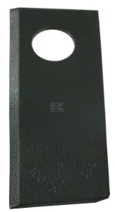 Nożyk kosiarki rotacyjnej prawy 100x40x3 mm otwór Ø 19 mm okrągły pasuje do B.C.S. 25 szt.