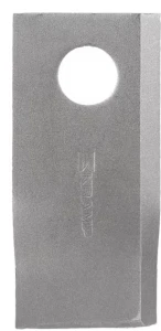 Nożyk kosiarki rotacyjnej lewy 102x48x4 mm otwór Ø 19 mm okrągły pasuje do Fella 25 szt.