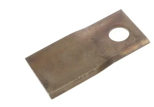 Nożyk kosiarki rotacyjnej lewy 108x47x4 mm otwór Ø 19 mm okrągły pasuje do Pöttinger 25 szt.