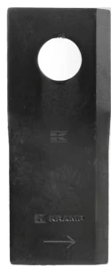 Nożyk kosiarki rotacyjnej lewy 115x48x4 mm otwór Ø 19 mm okrągły pasuje do Claas 25 szt.