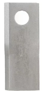 Nożyk kosiarki rotacyjnej prawy 118x48x4 mm otwór Ø 19 mm okrągły pasuje do Fella 25 szt.