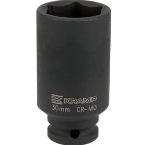 Klucz nasadowy udarowy przedłużany 6-kt. 1/2", 30 mm    