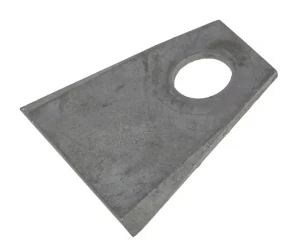 Nożyk kosiarki rotacyjnej lewy/prawy 75x30 mm;70x4 mm otwór Ø 20 mm okrągły pasuje do Stockey-Schmitz 25 szt.