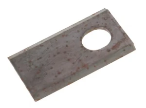 Nożyk kosiarki rotacyjnej lewy/prawy 93x50x4 mm owalny otwór 24.0x20.0 mm pasuje do Kongskilde JF/Stoll