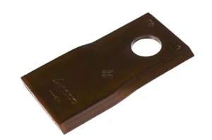 Nożyk kosiarki rotacyjnej lewy 100x47x4 mm otwór Ø 18.50 mm okrągły pasuje do Lely