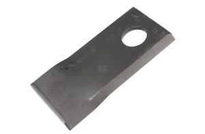 Nożyk kosiarki rotacyjnej prawy 102x48x4 mm otwór Ø 19 mm okrągły pasuje do Fella