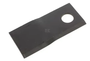 Nożyk kosiarki rotacyjnej lewy 112x48x4 mm otwór Ø 19 mm okrągły pasuje do Fella 25 szt.