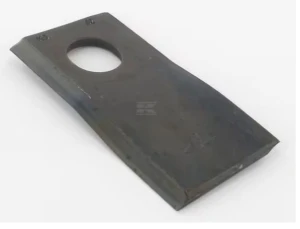 Nożyk kosiarki rotacyjnej prawy 105x48x4 mm owalny otwór 23.0x20.5 mm pasuje do Taarup 25 szt.