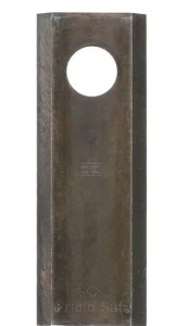 Nóż kosiarki, prawy 118x45x5 mm