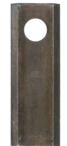 Nożyk kosiarki rotacyjnej, lewy 116x47x4 mm, otwór Ø 20.5 mm